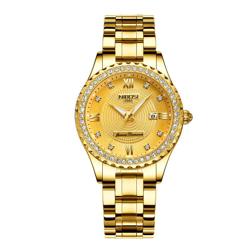 NIBOSI 2357 — Crystal Elegance Women's Watch