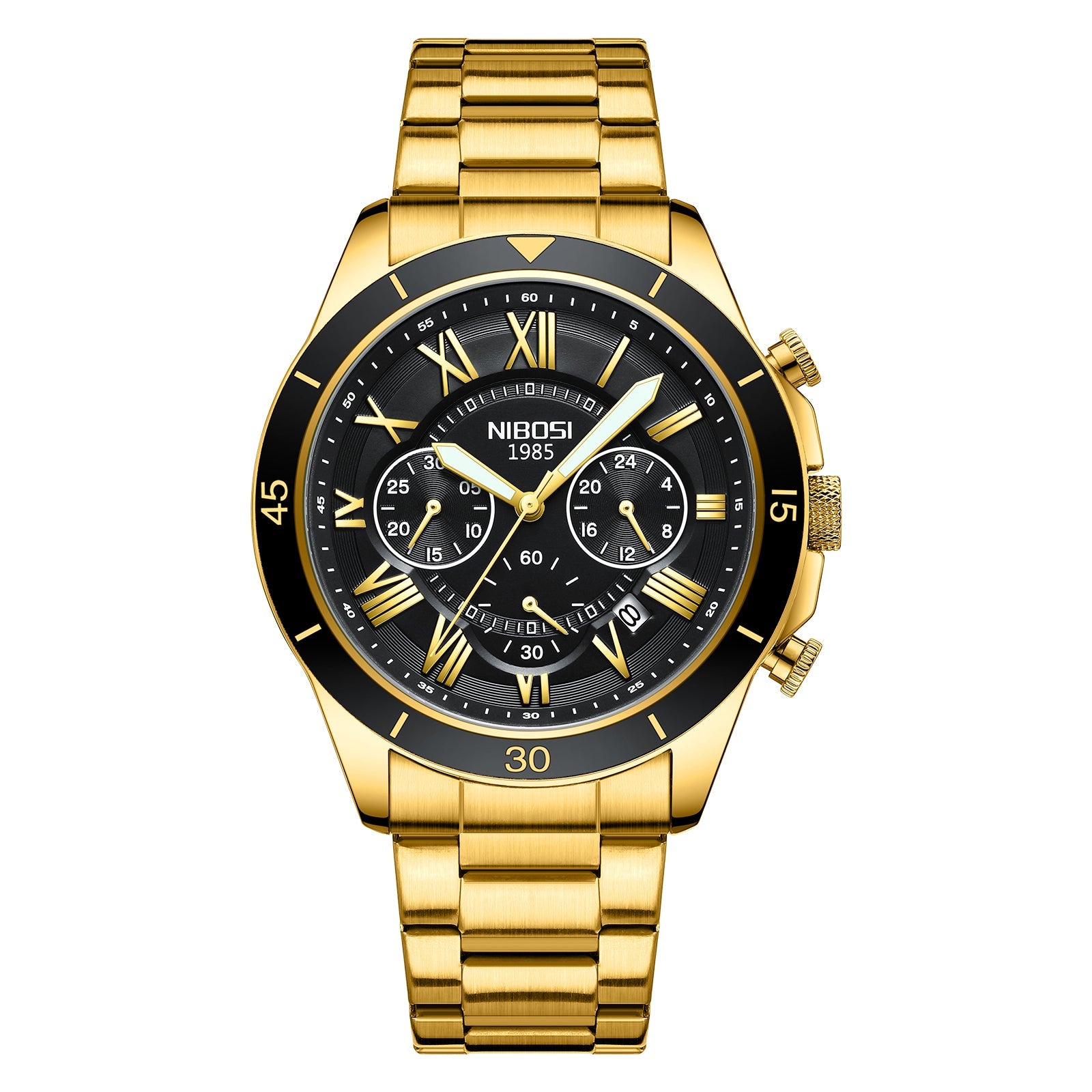NIBOSI 2652 — Luxury Chronograph Sports Watch