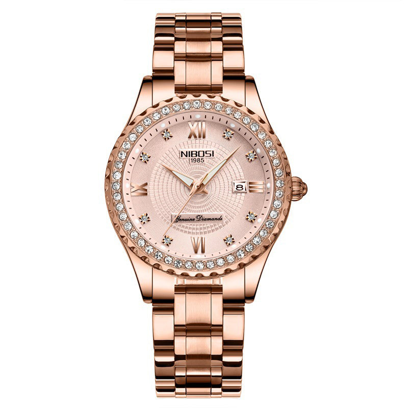 NIBOSI 2357 — Crystal Elegance Women's Watch