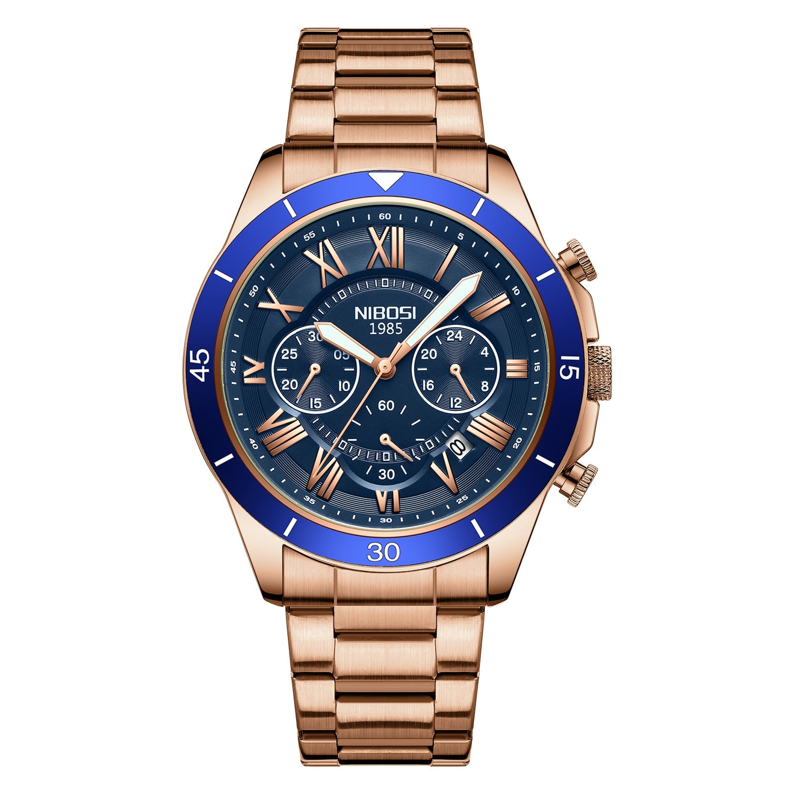 NIBOSI 2652 — Luxury Chronograph Sports Watch