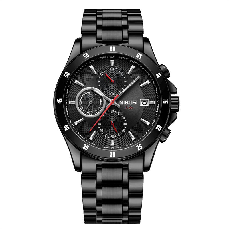 NIBOSI 2530 — Grand Sport Chronograph Men's Watch