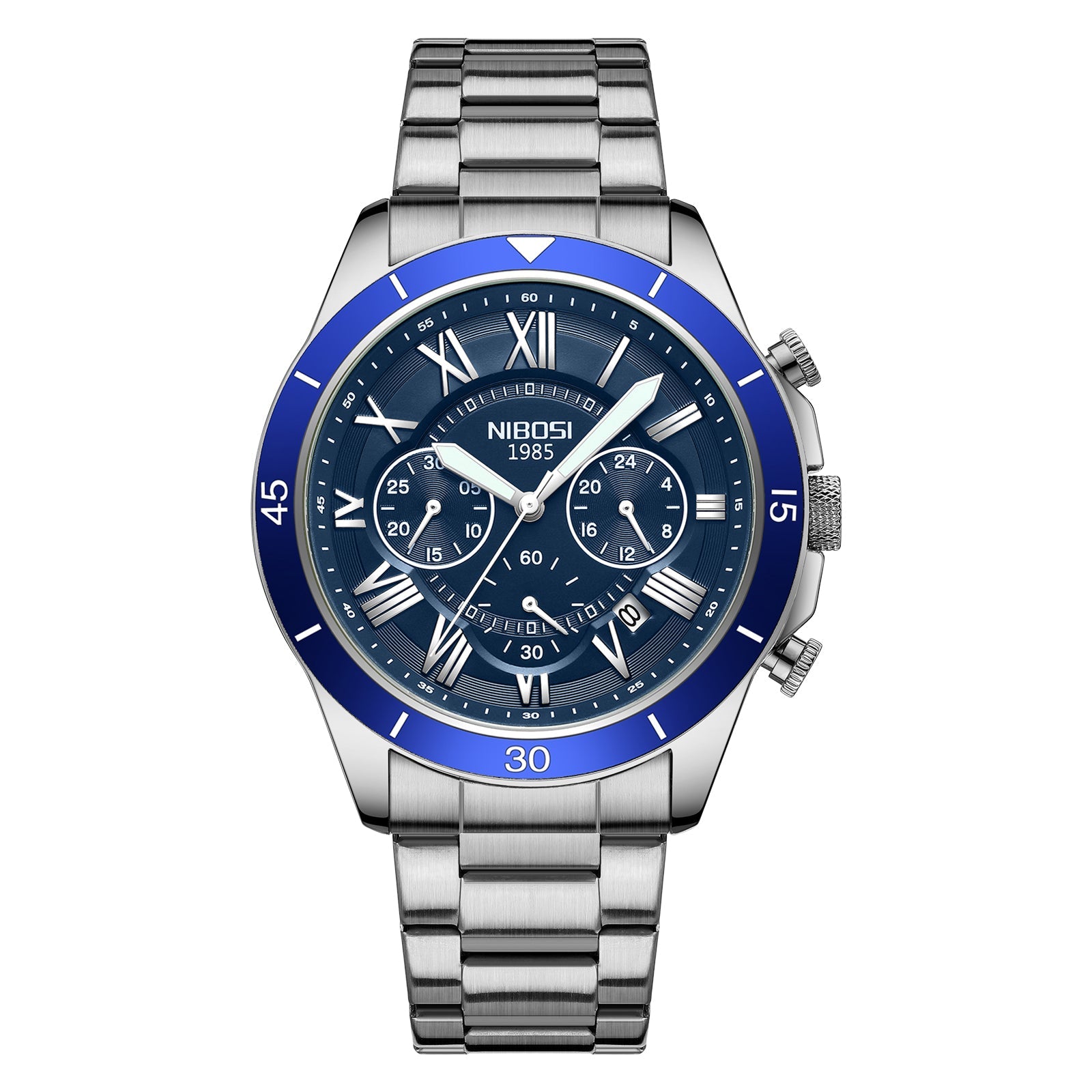 NIBOSI 2652 — Luxury Chronograph Sports Watch
