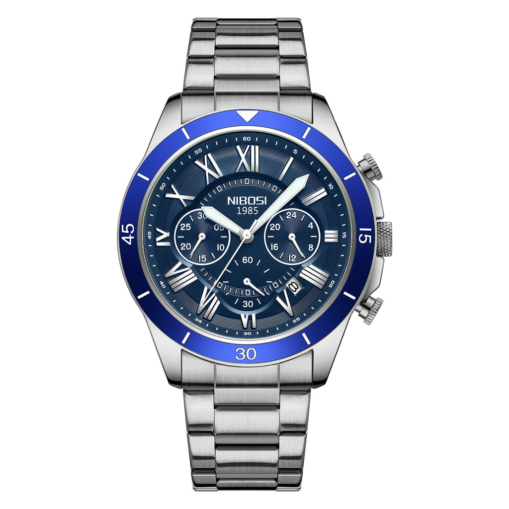 NIBOSI 2652 — Luxury Chronograph Sports Watch