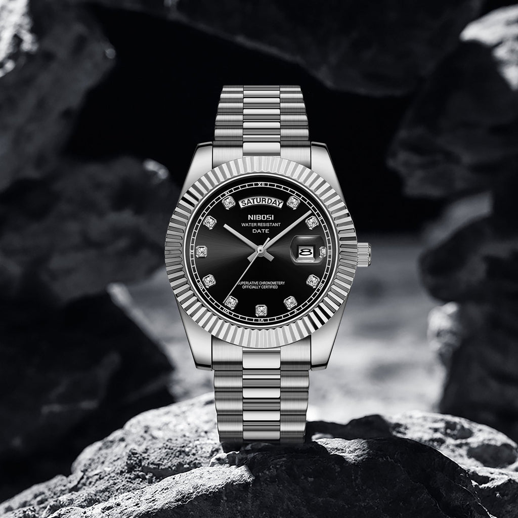 NIBOSI 2628 — Timeless Luxury Quartz Watch