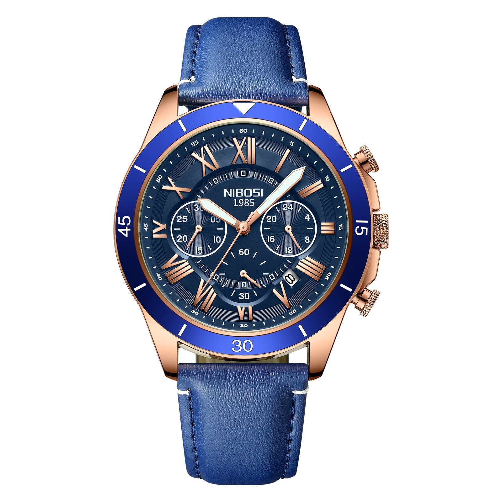 NIBOSI 2652 — Luxury Chronograph Sports Watch