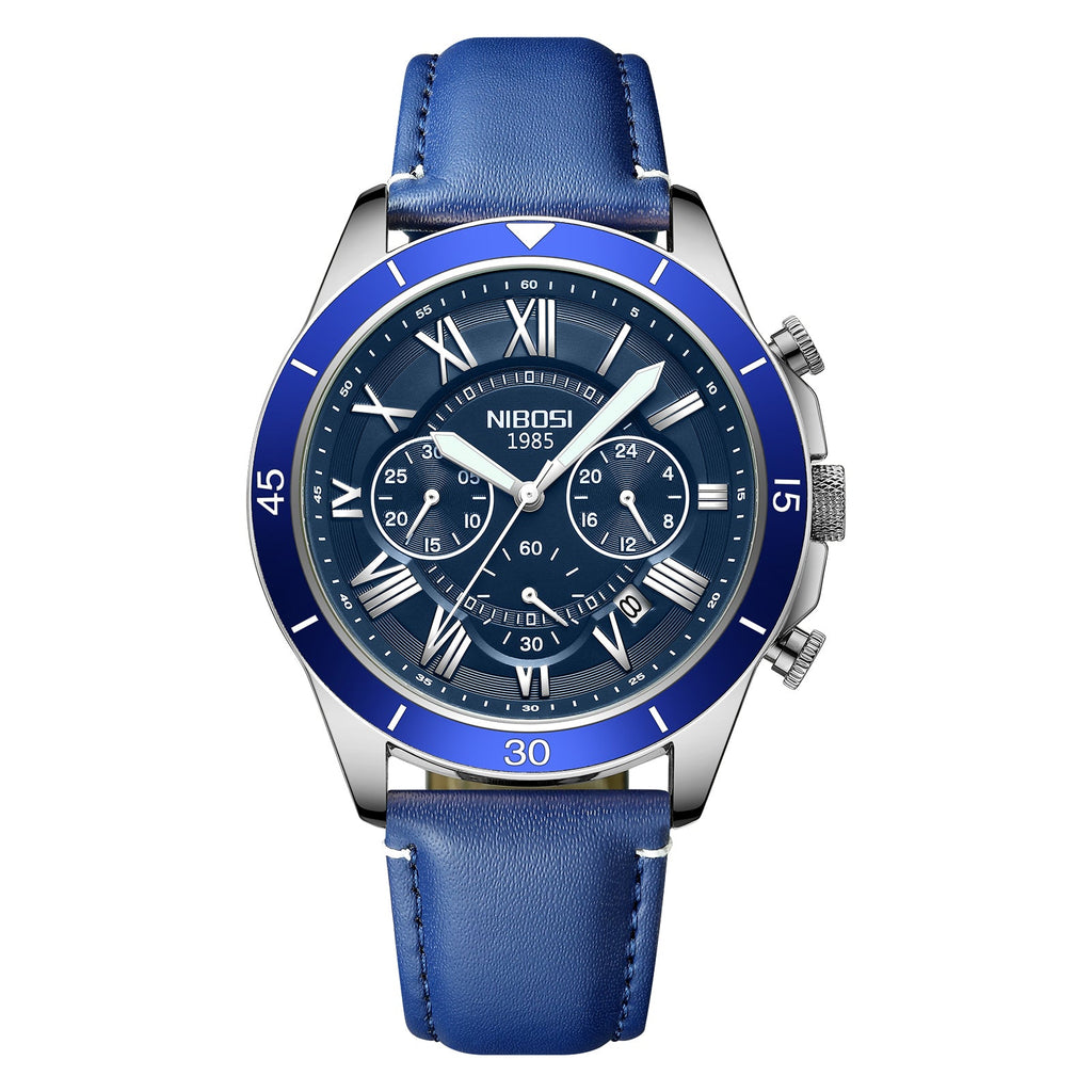 NIBOSI 2652 — Luxury Chronograph Sports Watch