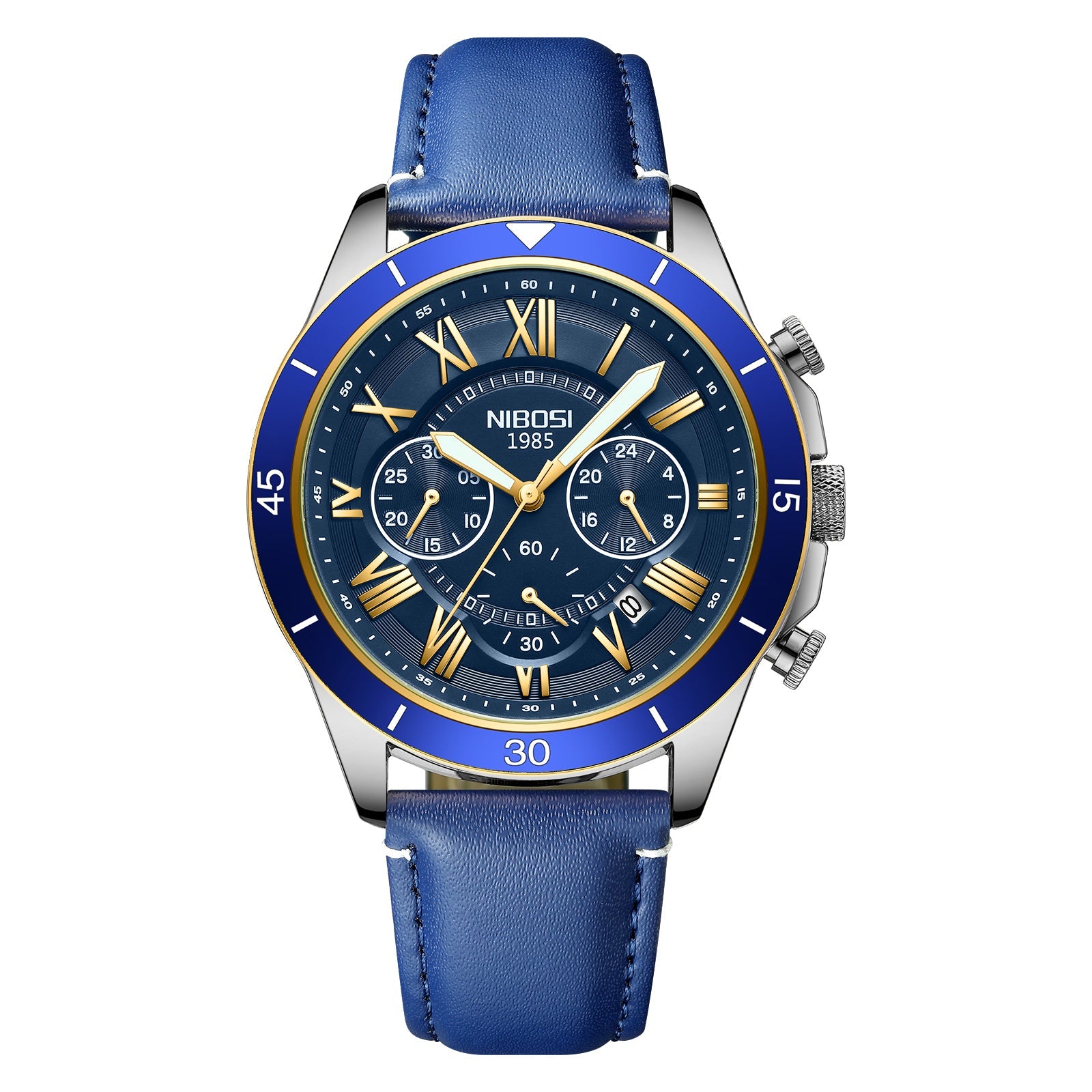 NIBOSI 2652 — Luxury Chronograph Sports Watch