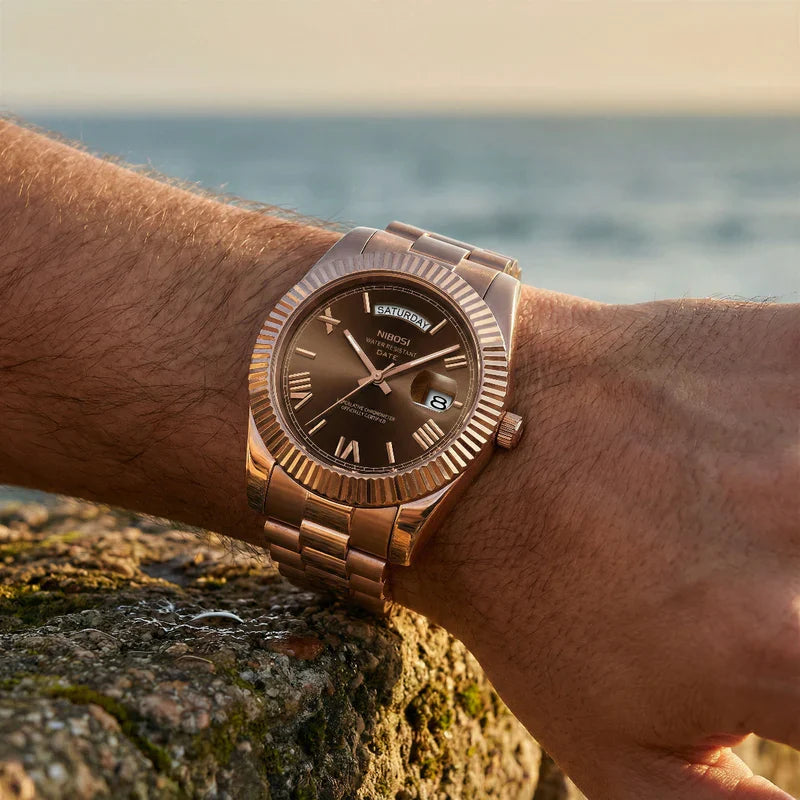 NIBOSI 2628 — Timeless Luxury Quartz Watch