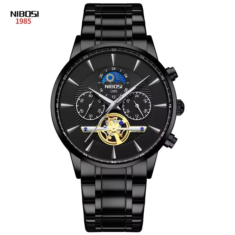 NIBOSI 2309A Celestial Tourbillon Chronograph
