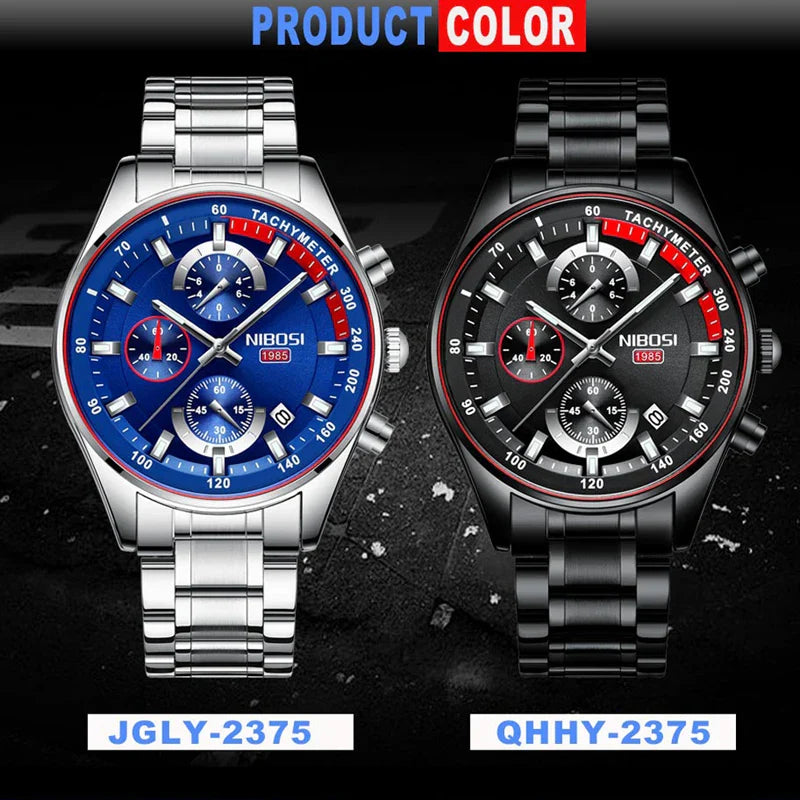 NIBOSI 2375 — Imperial Tachymeter Chronograph
