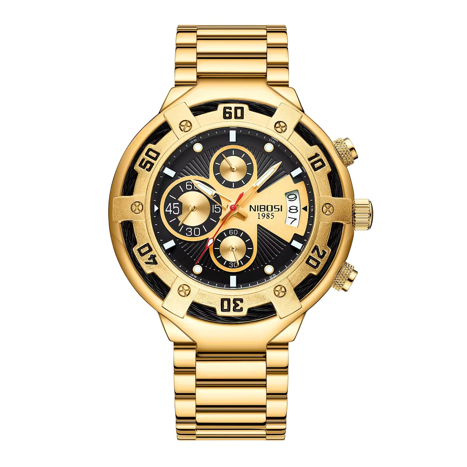 NIBOSI 2577 — Ironcore Chronograph