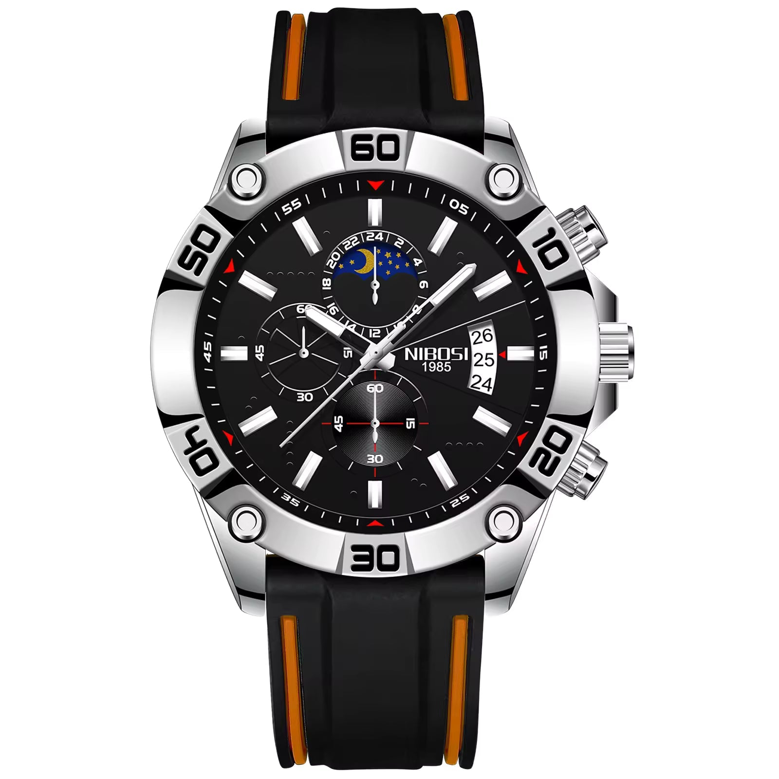 NIBOSI 2502 — Titan Sport Chronograph