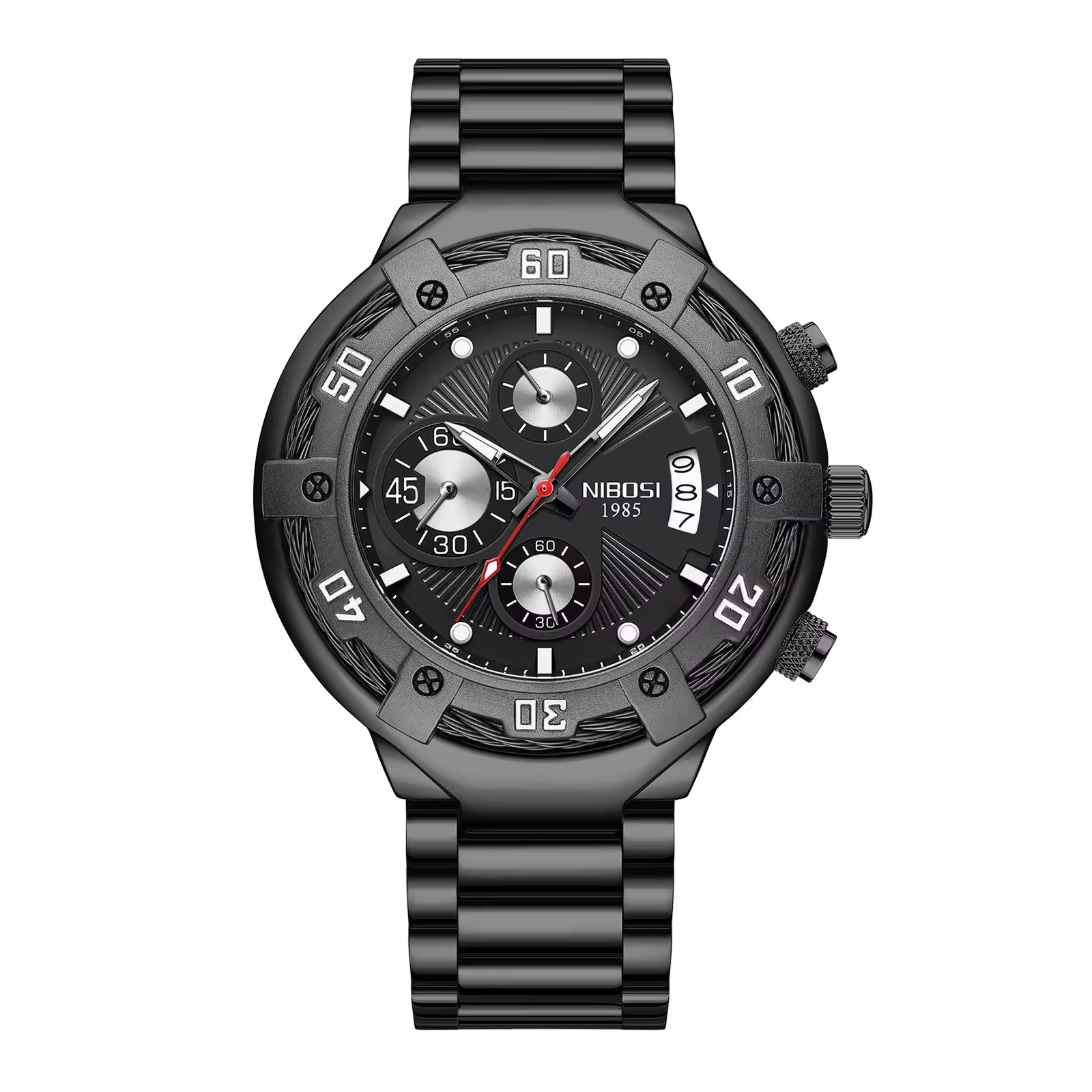 NIBOSI 2577 — Ironcore Chronograph