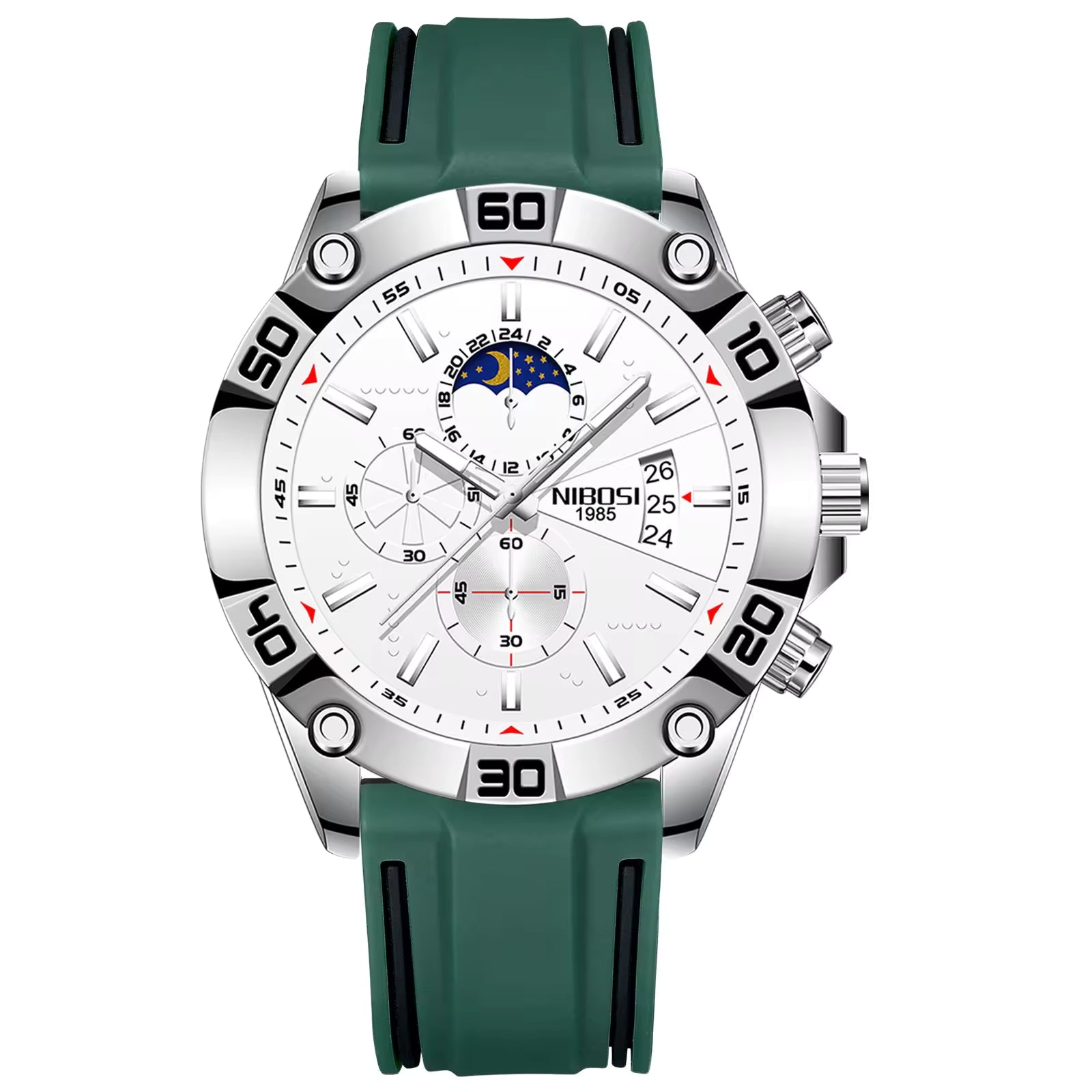 NIBOSI 2502 — Titan Sport Chronograph