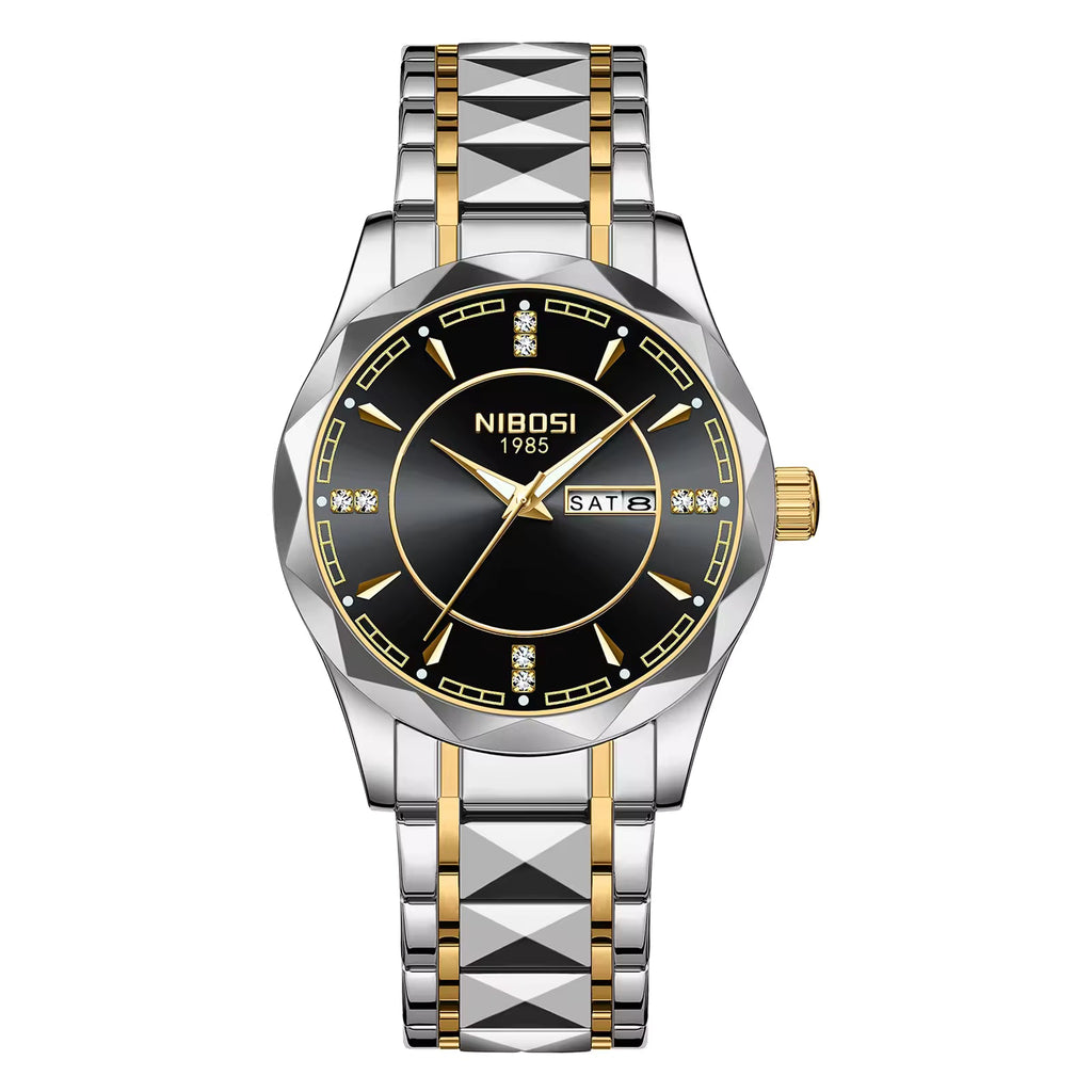 NIBOSI 2625 — Royal Facet Watch
