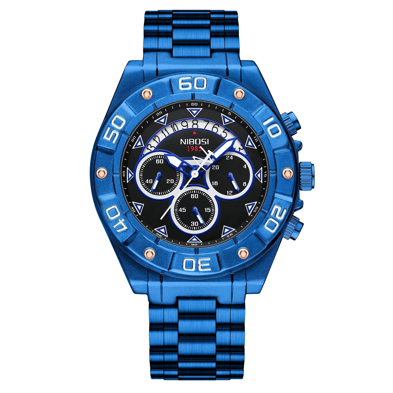 NIBOSI 2578 — Chronograph Sport Watch