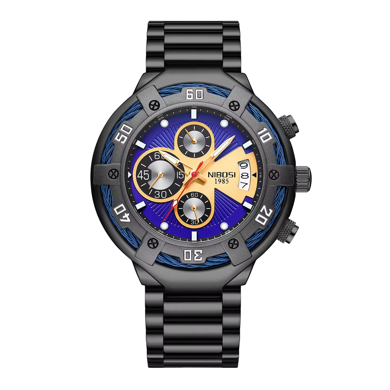 NIBOSI 2577 — Ironcore Chronograph