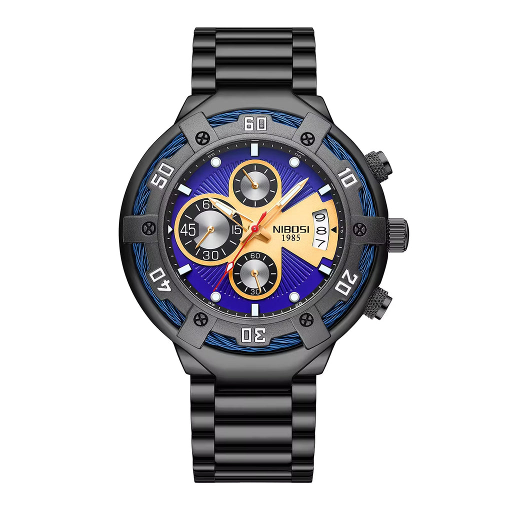 NIBOSI 2577 — Ironcore Chronograph