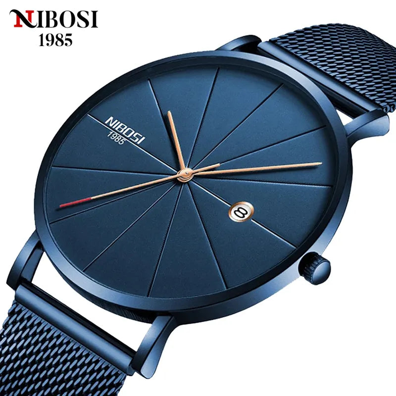 NIBOSI 2321 — Ultra Slim Executive Watch