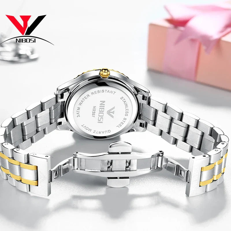 NIBOSI 2357 — Crystal Elegance Women's Watch