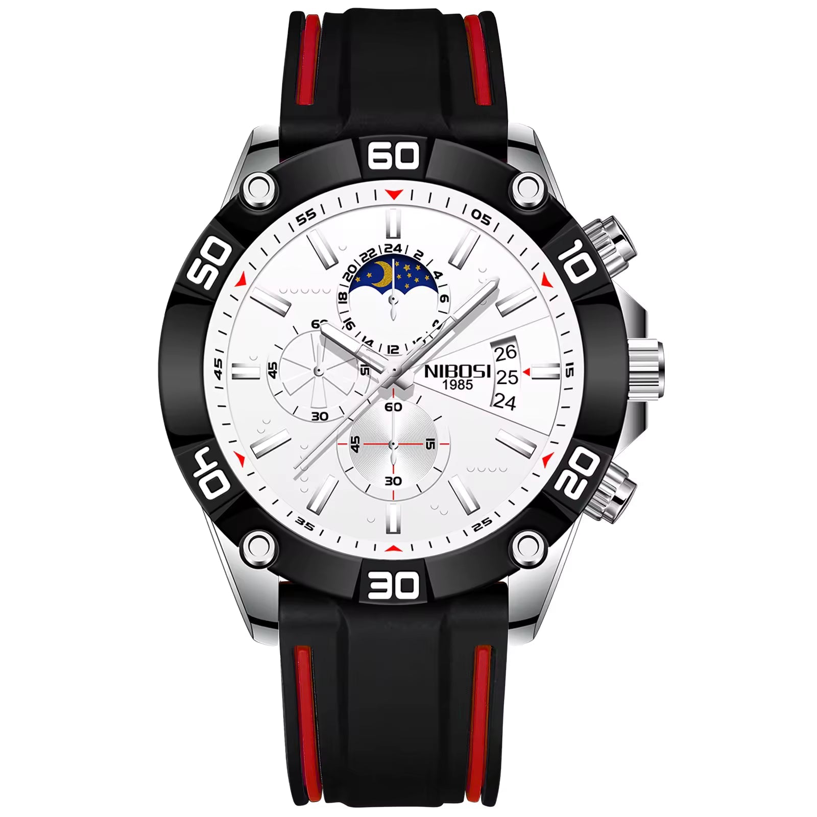 NIBOSI 2502 — Titan Sport Chronograph