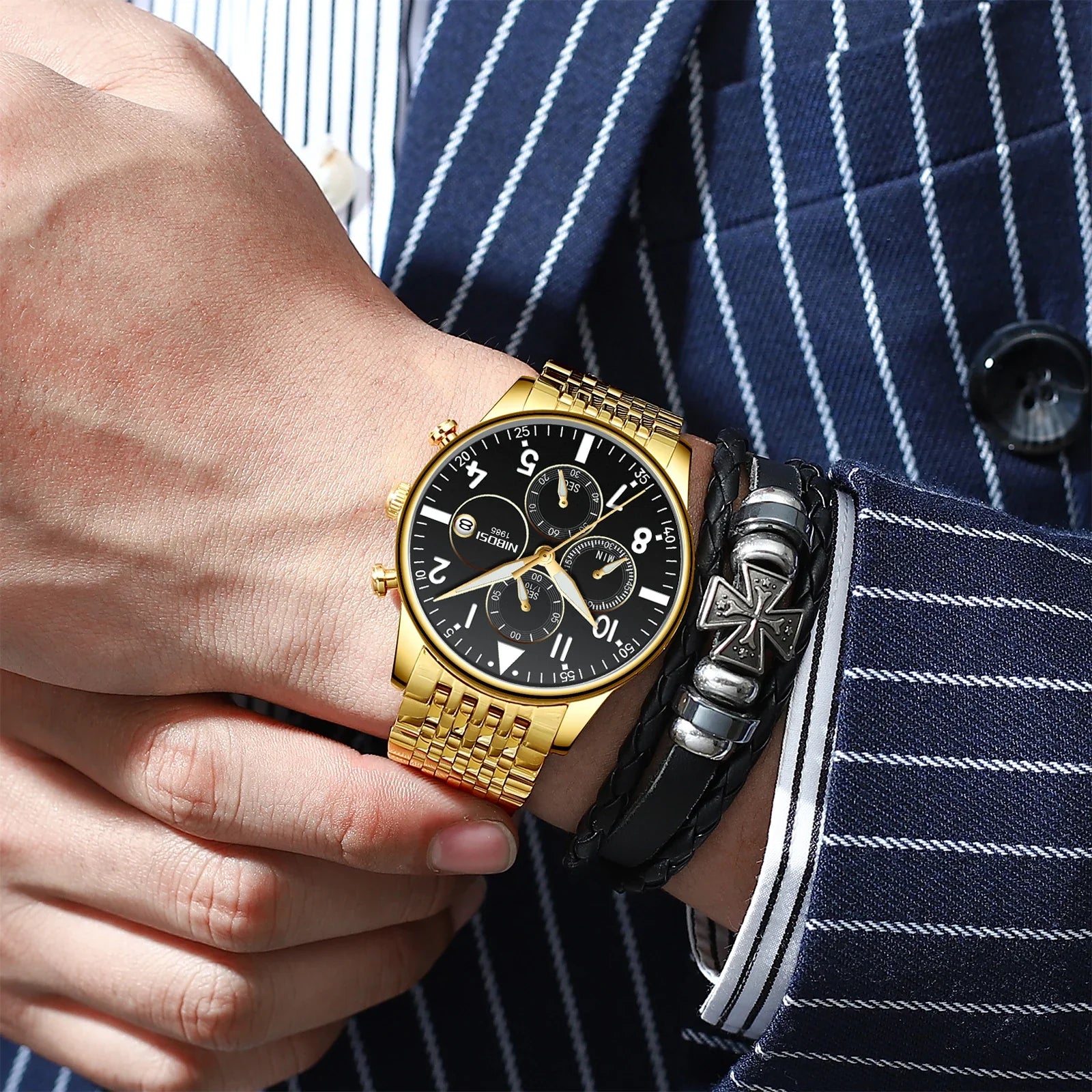 NIBOSI 2368 — Executive Chronograph