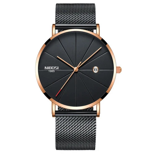 NIBOSI 2321 — Ultra Slim Executive Watch