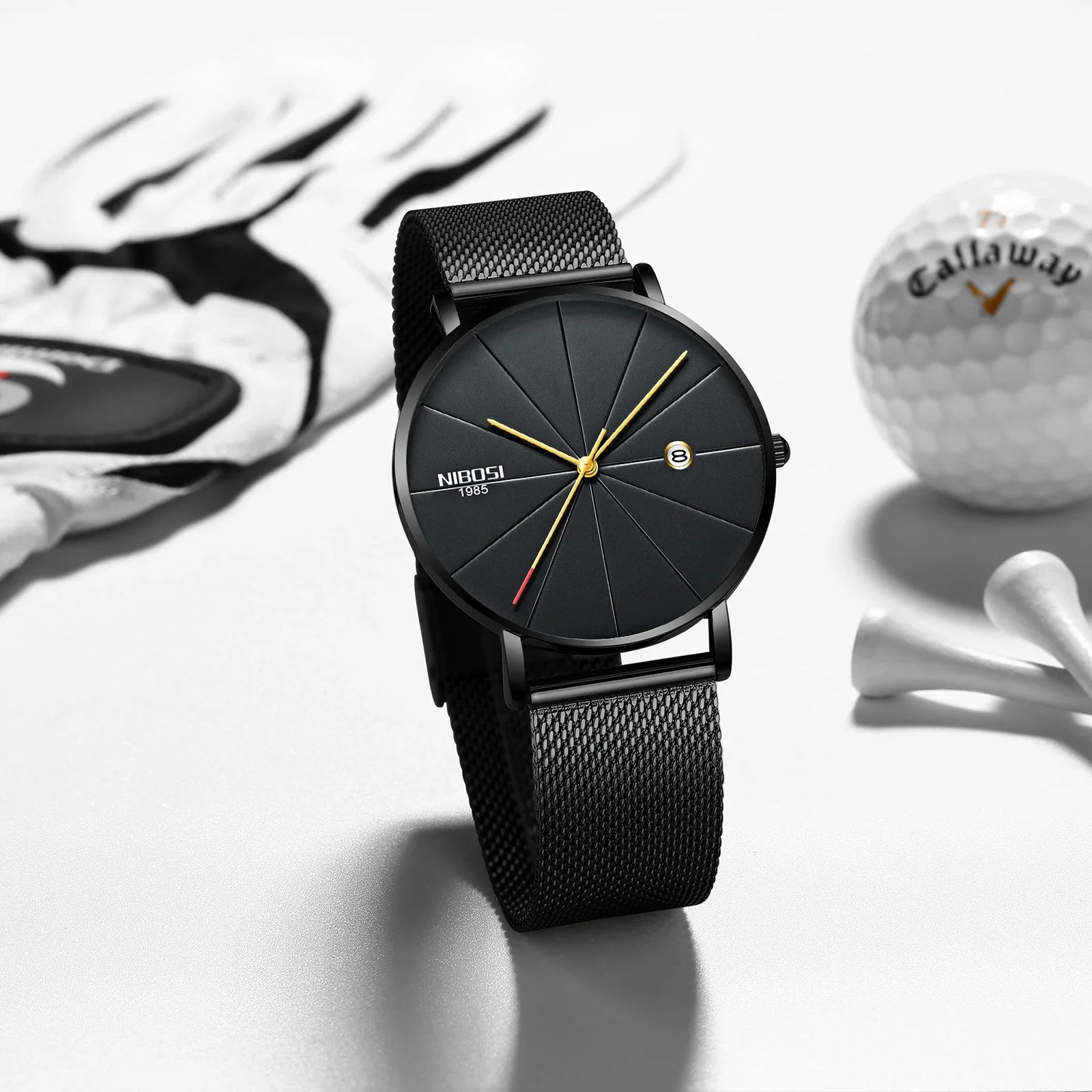 NIBOSI 2321 — Ultra Slim Executive Watch