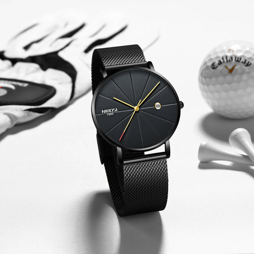 NIBOSI 2321 — Ultra Slim Executive Watch