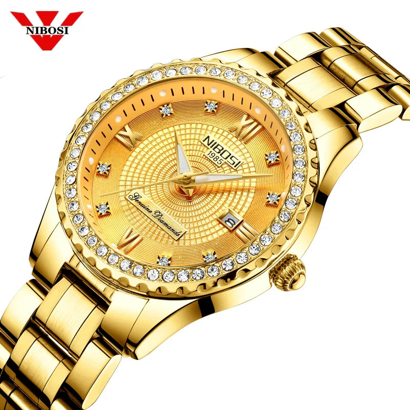 NIBOSI 2357 — Crystal Elegance Women's Watch
