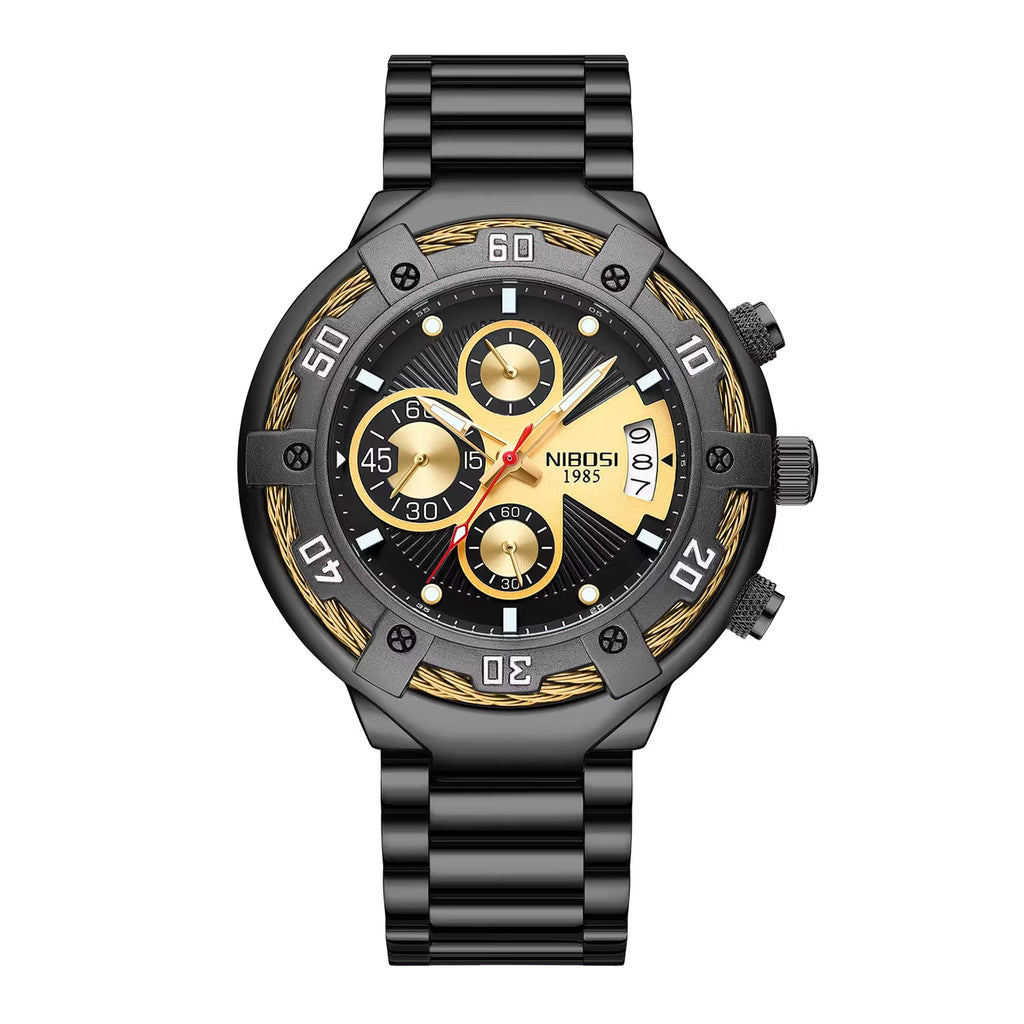 NIBOSI 2577 — Ironcore Chronograph