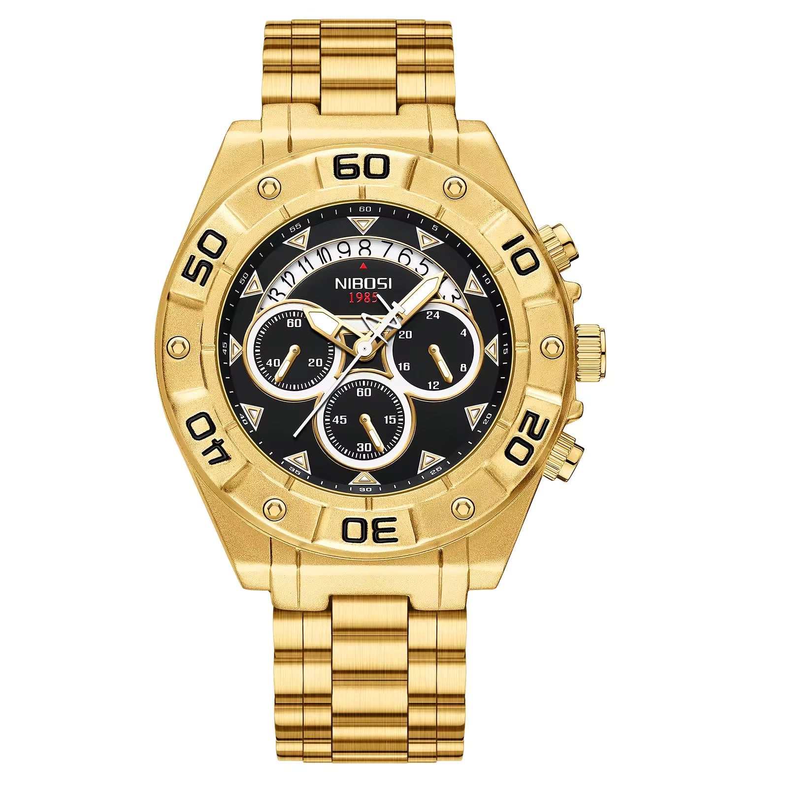 NIBOSI 2578 — Chronograph Sport Watch