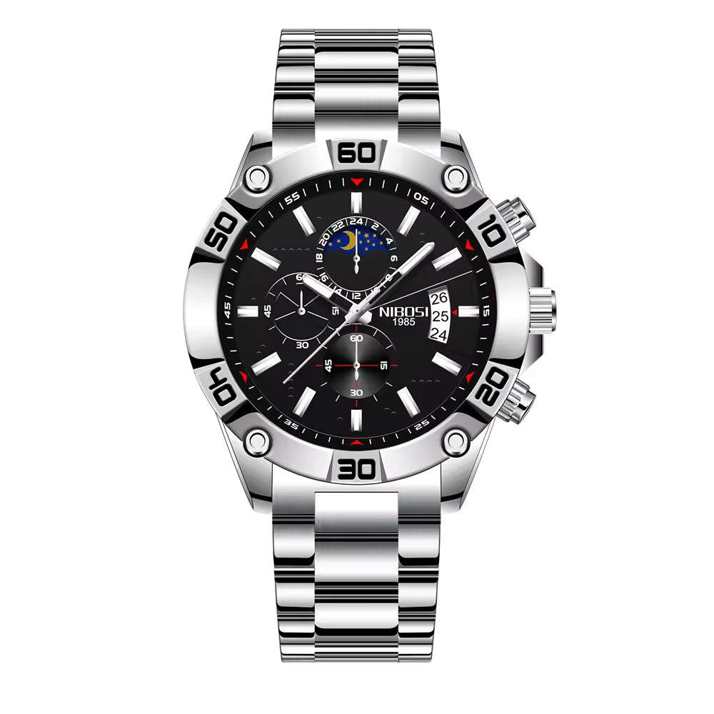 NIBOSI 2502 — Titan Sport Chronograph