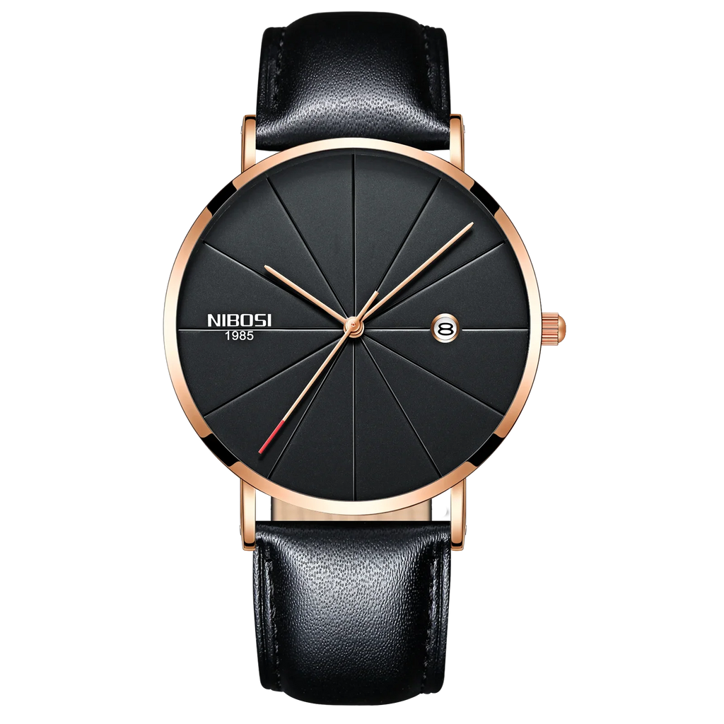 NIBOSI 2321 — Ultra Slim Executive Watch