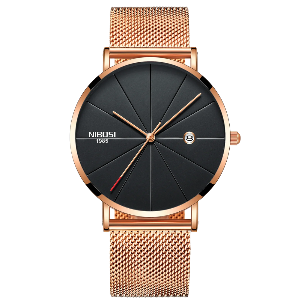 NIBOSI 2321 — Ultra Slim Executive Watch