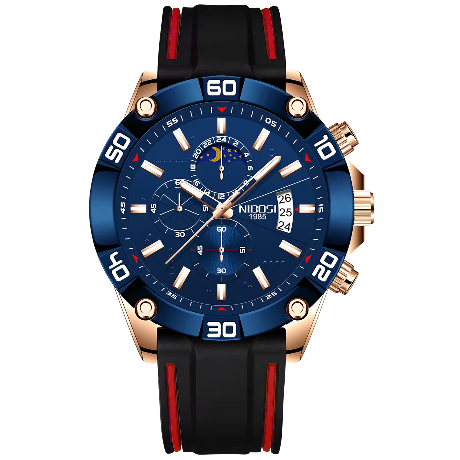 NIBOSI 2502 — Titan Sport Chronograph