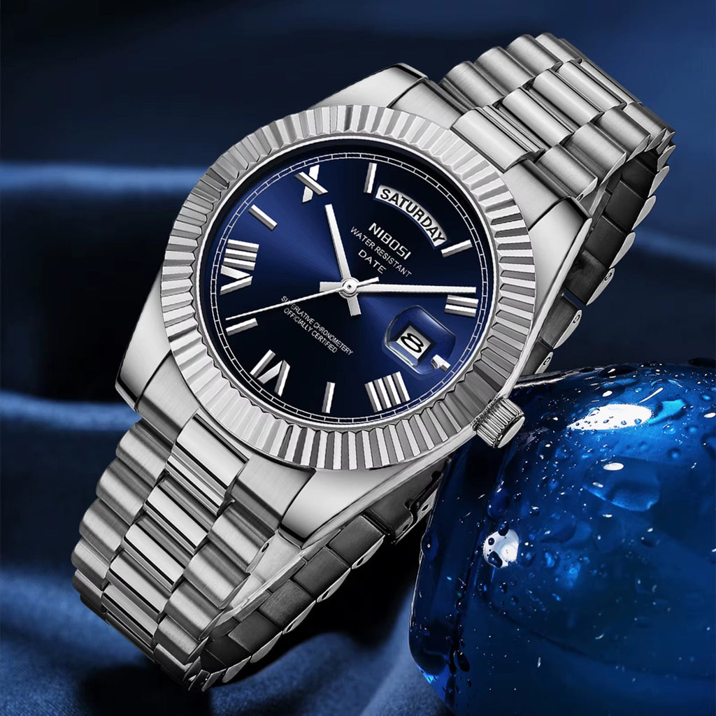 NIBOSI 2628 — Timeless Luxury Quartz Watch