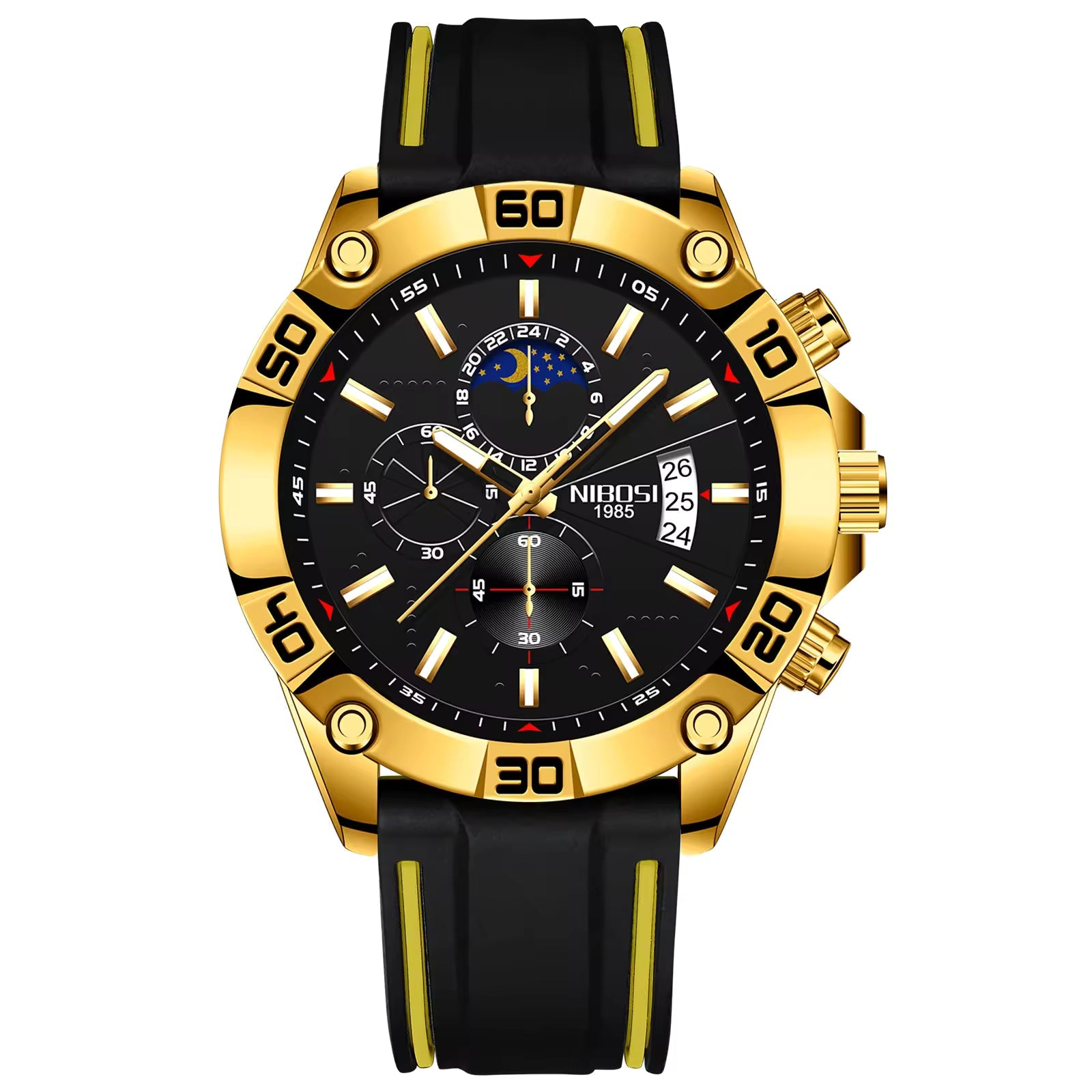NIBOSI 2502 — Titan Sport Chronograph