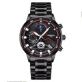 NIBOSI 2503 — Iron Sentinel Watch