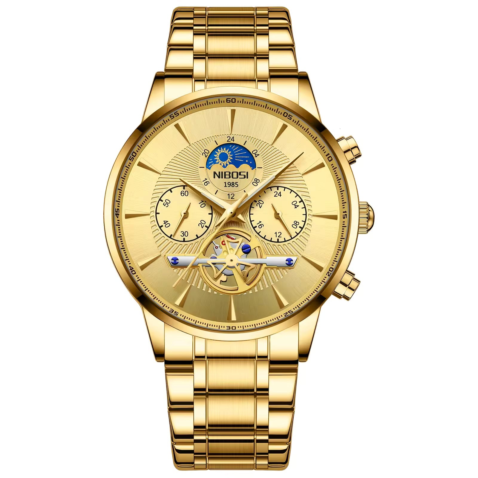 NIBOSI 2309A Celestial Tourbillon Chronograph