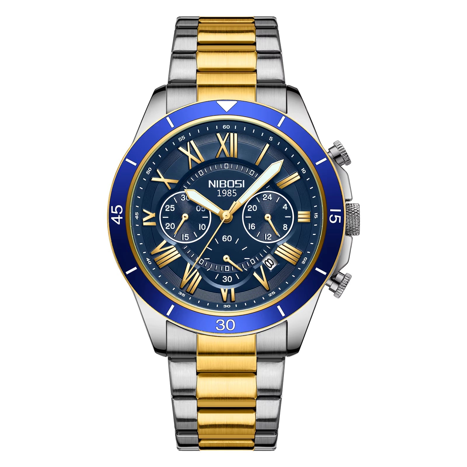 NIBOSI 2652 — Luxury Chronograph Sports Watch