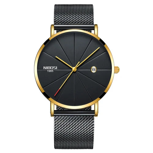 NIBOSI 2321 — Ultra Slim Executive Watch