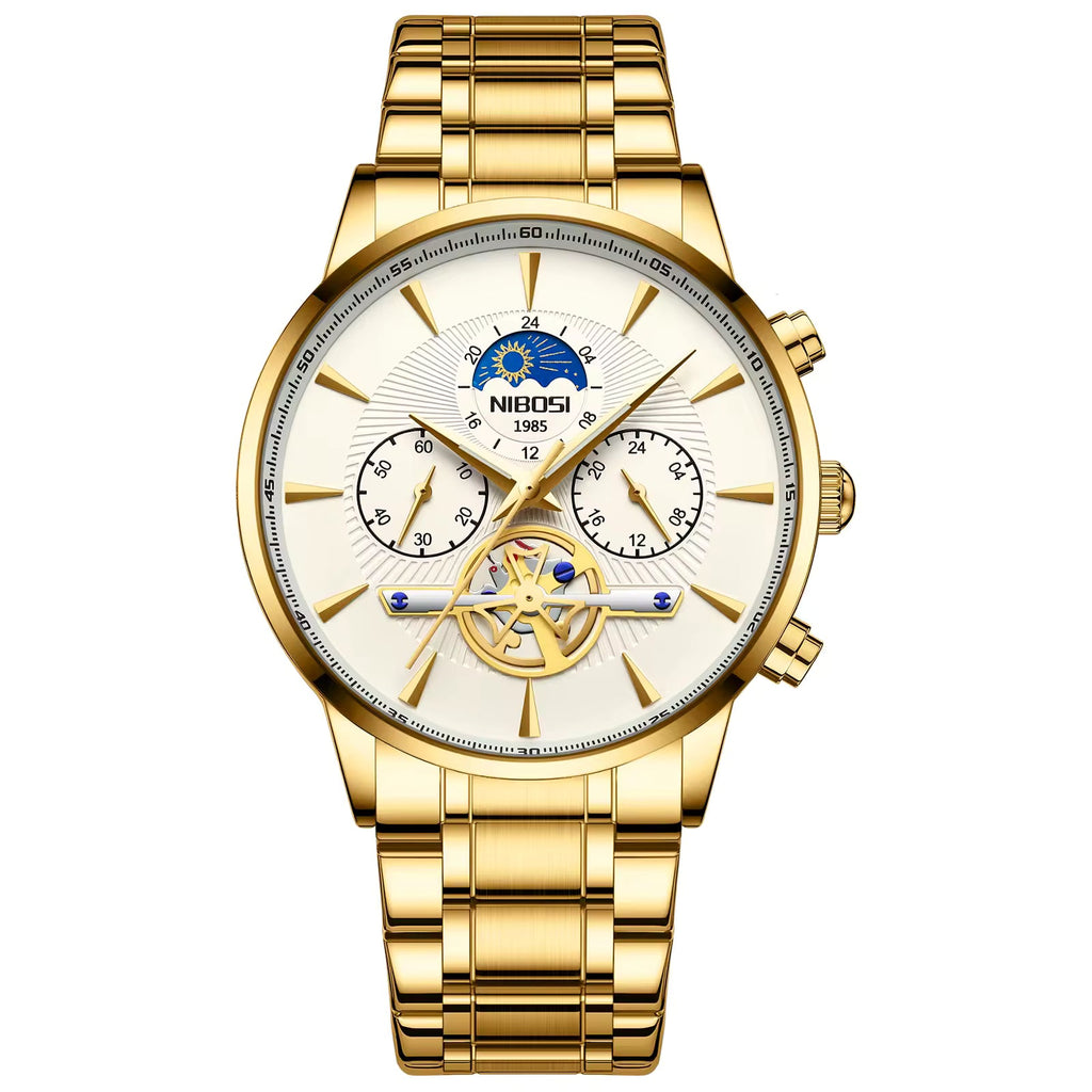 NIBOSI 2309A Celestial Tourbillon Chronograph