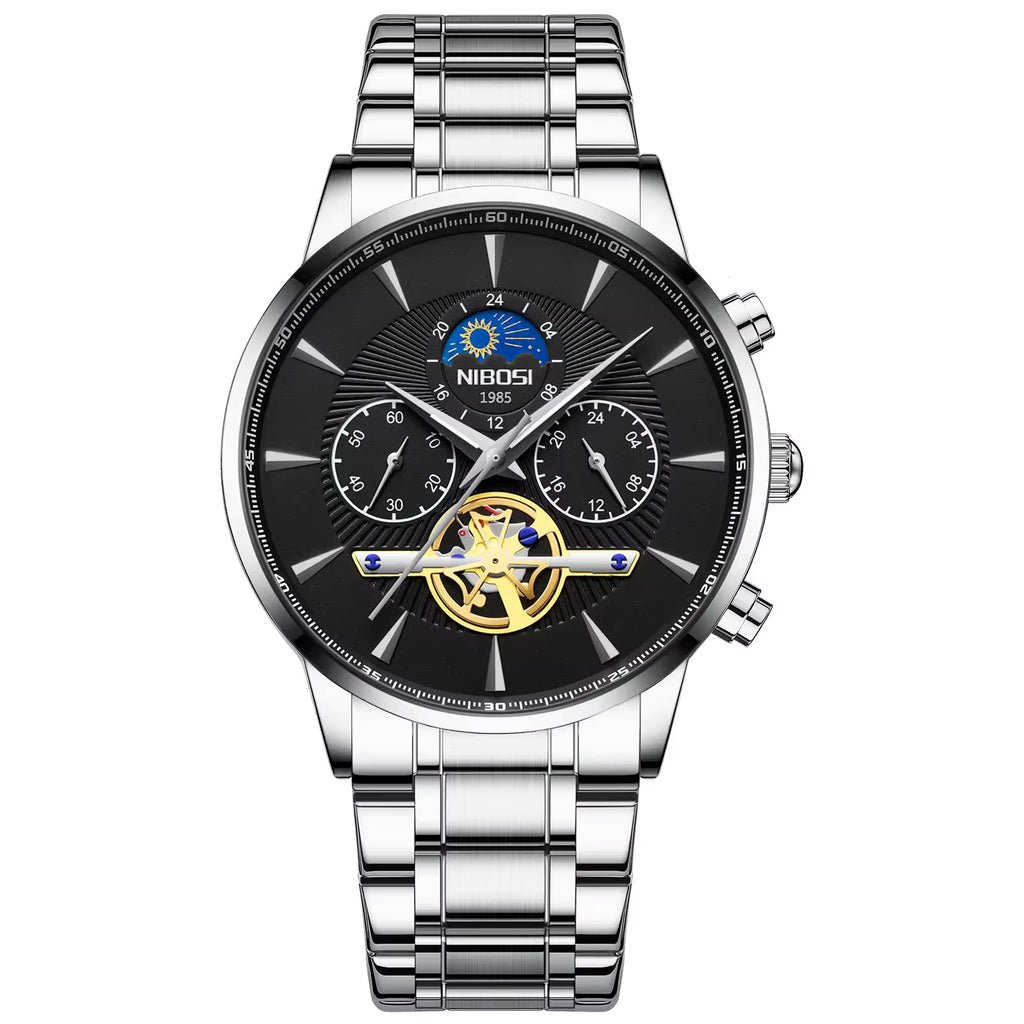 NIBOSI 2309A Celestial Tourbillon Chronograph