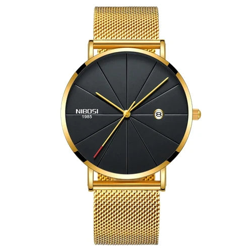 NIBOSI 2321 — Ultra Slim Executive Watch