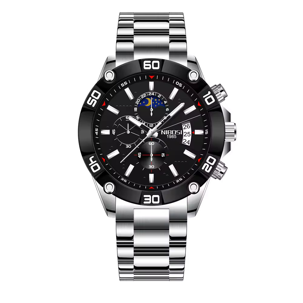 NIBOSI 2502 — Titan Sport Chronograph