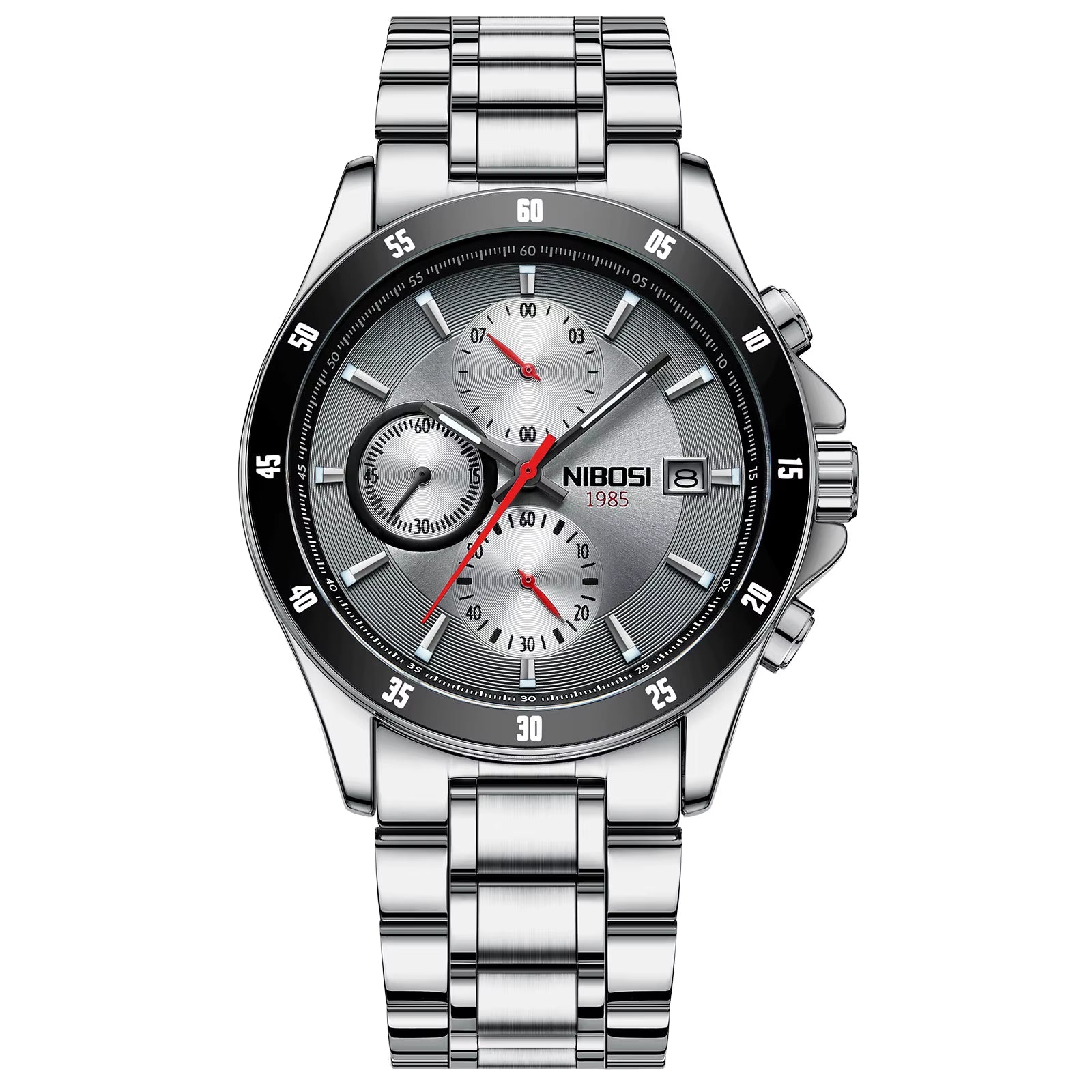 NIBOSI 2530 — Grand Sport Chronograph Men's Watch