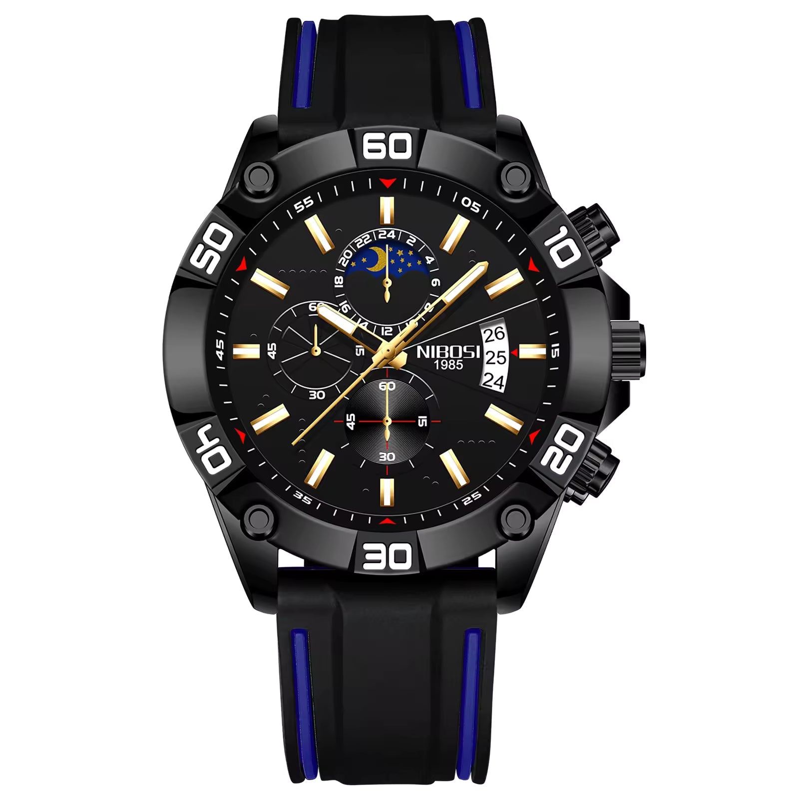 NIBOSI 2502 — Titan Sport Chronograph