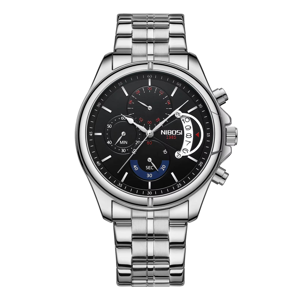 NIBOSI 2522 — Chrono Luxe Men's Watch