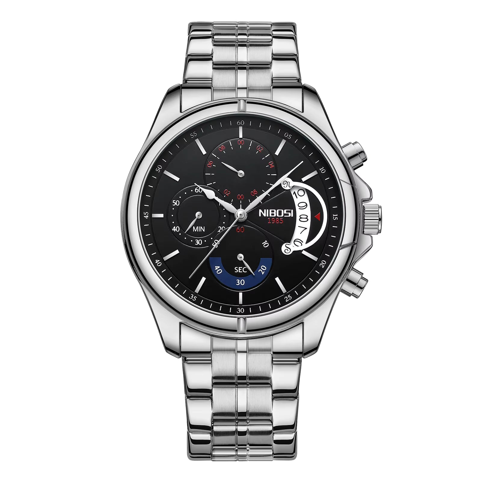NIBOSI 2522 — Chrono Luxe Men's Watch
